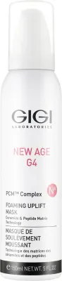 Пенная лифтинг-маска для лица Gigi New Age G4 PCM Complex Foaming Uplift Mask с керамидами и пептидами, 150 мл