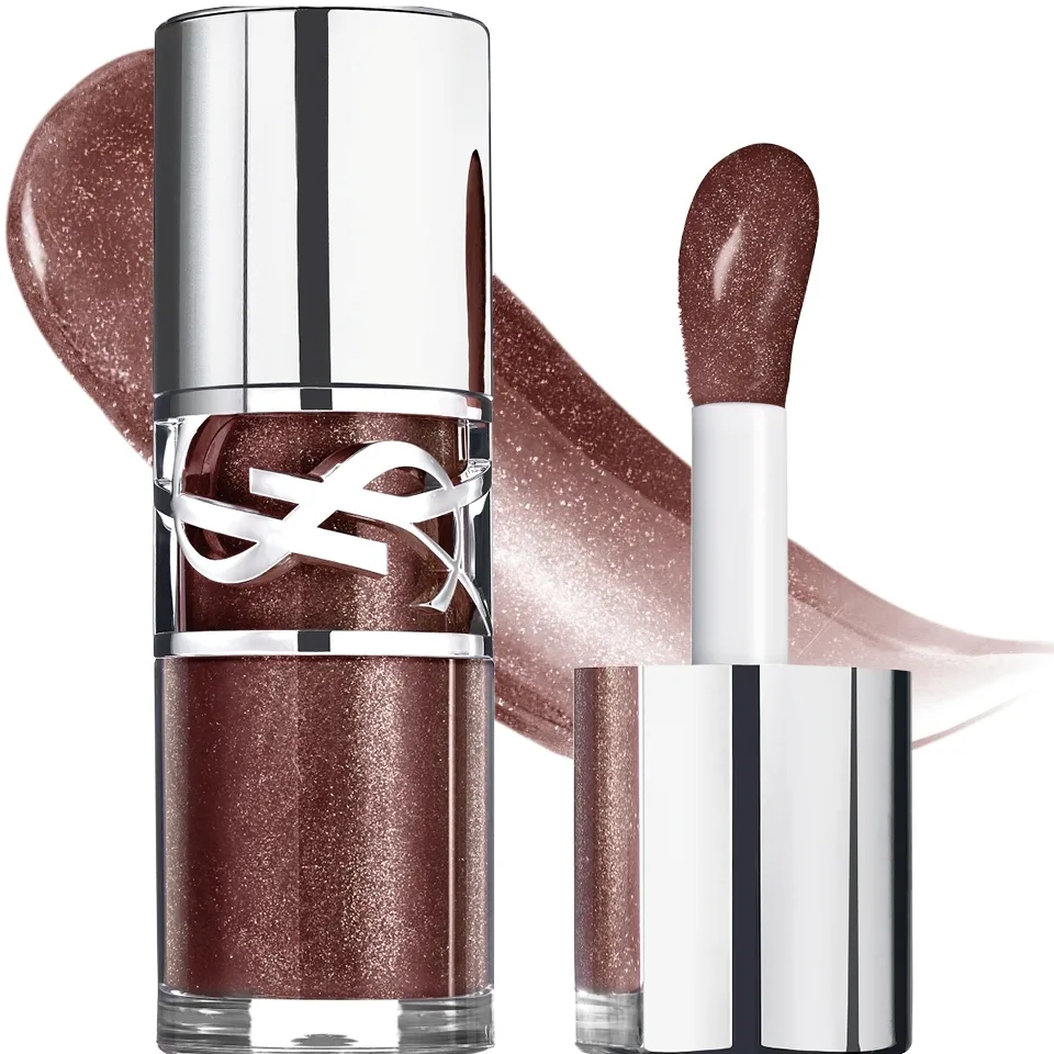 Yves Saint Laurent Błyszczyk do ust - Масло-блеск для губ YSL Loveshine Plumping с эффектом объёма, оттенок 06 - Espresso Stardust