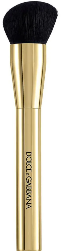 Кисть для тональной основы Dolce & Gabbana Foundation Brush с алюминиевой ручкой