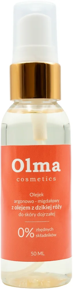 Масло для лица Olma Cosmetics аргановое с миндалем и шиповником для зрелой кожи 50 мл