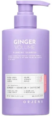 Шампунь для волос Orjena Ginger Volume с экстрактом имбиря, для объёма, 500 мл