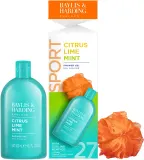 Мужской набор Baylis & Harding Citrus Lime & Mint гель для душа 500 мл и мочалка люфа — фото 3