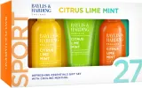 Мужской набор Baylis & Harding Citrus Lime & Mint гель для тела и волос 100 мл бальзам после бритья 50 мл и средство для умывания 100 мл — фото 2