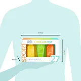 Мужской набор Baylis & Harding Citrus Lime & Mint гель для тела и волос 100 мл бальзам после бритья 50 мл и средство для умывания 100 мл — фото 7