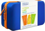 Мужской набор Baylis & Harding Citrus Lime & Mint гель для тела и волос 100 мл средство для умывания 50 мл бальзам после бритья 50 мл и косметичка — фото 2