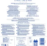 Мужской набор Baylis & Harding Citrus Lime & Mint гель для тела и волос 100 мл средство для умывания 50 мл бальзам после бритья 50 мл и косметичка — фото 8