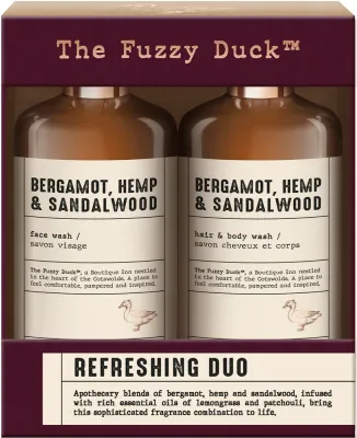 Мужской набор Baylis & Harding The Fuzzy Duck гель для тела и волос 300 мл и средство для умывания 300 мл