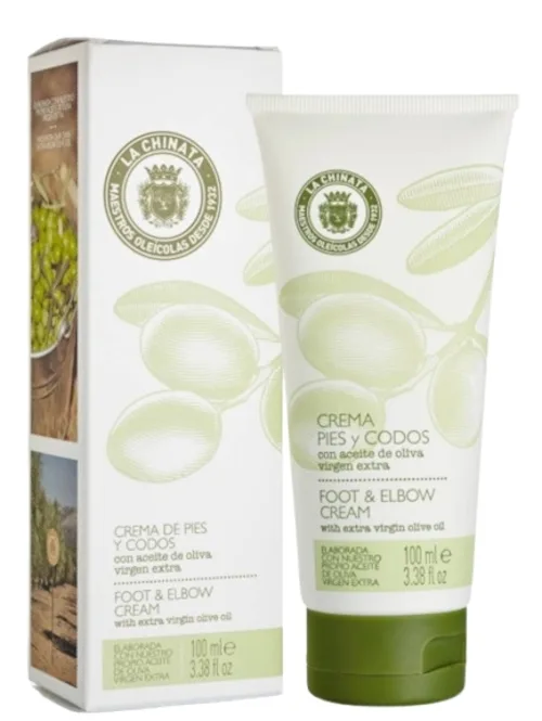 Крем для стоп и локтей La Chinata Foot And Elbow Cream с оливковым маслом первого отжима, 100 мл