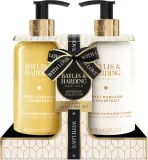 Набор Baylis & Harding Sweet Mandarin & Grapefruit жидкое мыло для рук 300 мл и лосьон для рук и тела 300 мл — фото 1