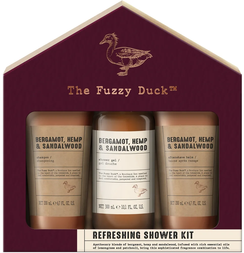 Мужской набор Baylis & Harding The Fuzzy Duck гель для душа 300 мл шампунь 200 мл и бальзам после бритья 20 мл