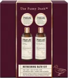 Мужской набор Baylis & Harding The Fuzzy Duck гель для тела и волос 250 мл бальзам после бритья 100 мл кристаллы для ванны 100 г и средство для умывания 100 мл — фото 1