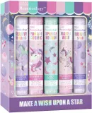 Набор солей для ванны Baylis & Harding Beauticology Cosmic Unicorn Candy Strawberry Candy и Candy Floss 5 шт по 65 г — фото 2