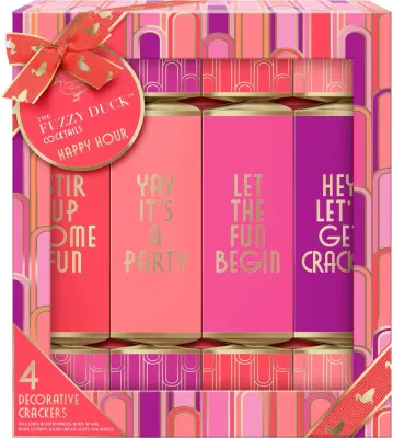 Набор Baylis & Harding The Fuzzy Duck Cotswold Cocktails гель для душа 30 мл пена для ванны 30 мл крем для рук 30 мл и лосьон для тела 30 мл в хлопушках