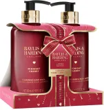 Набор Baylis & Harding Midnight Cherry жидкое мыло для рук 300 мл и лосьон для рук и тела 300 мл — фото 2