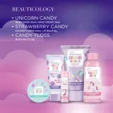 Набор Baylis & Harding Beauticology Cosmic Dreamland соль для ванны 70 г крем для душа 60 мл гель для душа 50 мл крем для рук 30 мл и бальзам для губ — фото 4