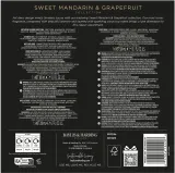 Набор Baylis & Harding Sweet Mandarin & Grapefruit лосьон для тела 200 мл крем для душа 300 мл гель для душа 300 мл мочалка и косметичка — фото 8