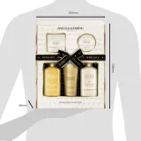 Набор Baylis & Harding Sweet Mandarin & Grapefruit гель для душа 300 мл лосьон 130 мл крем для душа 300 мл мыло 150 г и масло для тела 100 мл — фото 7