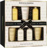 Набор Baylis & Harding Sweet Mandarin & Grapefruit пена для ванны 100 мл гель 100 мл крем для душа 100 мл лосьон 2x50 мл крем-пена 100 мл и крем для рук 50 мл — фото 2