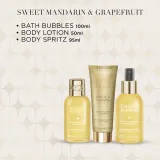 Набор Baylis & Harding Sweet Mandarin & Grapefruit пена для ванны 100 мл лосьон 50 мл и спрей для тела 95 мл — фото 4