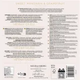 Набор Baylis & Harding Sweet Mandarin & Grapefruit пена для ванны 100 мл лосьон 50 мл и спрей для тела 95 мл — фото 8