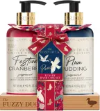 Набор Baylis & Harding The Fuzzy Duck Winter Wonderland жидкое мыло для рук 300 мл и лосьон для рук и тела 300 мл — фото 1