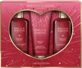 Набор Baylis & Harding Midnight Cherry пена для ванны 300 мл крем-гель для душа 300 мл и лосьон для рук и тела 200 мл — фото 1