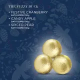 Набор бомбочек для ванны Baylis & Harding The Fuzzy Duck Winter Wonderland клюква слива и груша 3 шт по 100 г — фото 4