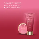 Набор Baylis & Harding Midnight Cherry гель для душа 100 мл и масло для тела в банке 100 мл — фото 4
