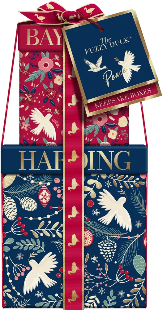 Набор Baylis & Harding The Fuzzy Duck Winter Wonderland гель 100 мл крем-гель 100 мл крем для рук 50 мл лосьон 50 мл соль для ванны 25 г и мочалка
