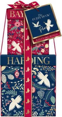Набор Baylis & Harding The Fuzzy Duck Winter Wonderland гель 100 мл крем-гель 100 мл крем для рук 50 мл лосьон 50 мл соль для ванны 25 г и мочалка