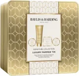 Набор Baylis & Harding Sweet Mandarin & Grapefruit крем-гель для душа 50 мл масло для тела 50 мл крем для рук и ногтей 50 мл и мыло 50 г в жестяной коробке — фото 2