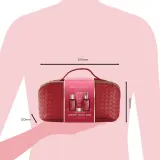 Набор Baylis & Harding Midnight Cherry гель для душа 100 мл спрей для тела 100 мл крем для рук 100 мл и косметичка — фото 7