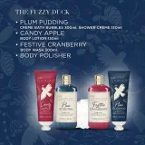 Набор Baylis & Harding The Fuzzy Duck Winter Wonderland гель 300 мл пена для ванны 300 мл лосьон 130 мл крем-гель 130 мл и мочалка в коробке-домике — фото 4