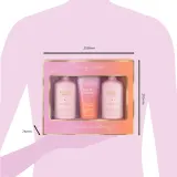 Набор Baylis & Harding Jojoba Vanilla & Almond Oil пена для ванны 300 мл лосьон 200 мл и крем-гель для душа 300 мл — фото 7