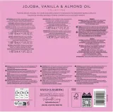 Набор Baylis & Harding Jojoba Vanilla & Almond Oil гель 100 мл пена 100 мл лосьон 50 мл скраб 50 мл кристаллы 25 г и мочалка — фото 8