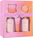 Набор Baylis & Harding Jojoba Vanilla & Almond гель для душа 300 мл крем-гель 300 мл лосьон 130 мл мыло 150 г и масло для тела 100 мл — фото 2
