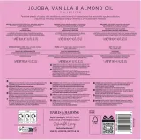 Набор Baylis & Harding Jojoba Vanilla & Almond Oil гель 300 мл скраб 130 мл кристаллы 100 г мыло 150 г лосьон 130 мл и молочко для ванны 300 мл — фото 8