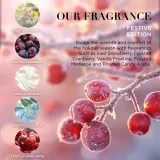 Набор гелей для душа Baylis & Harding Festive Edition клюква ваниль снежная ягода омела и яблоко 5 шт по 100 мл — фото 6