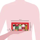 Набор гелей для душа Baylis & Harding Festive Edition клюква ваниль снежная ягода омела и яблоко 5 шт по 100 мл — фото 7