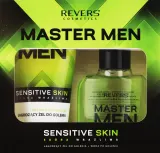 Мужской набор для бритья Revers Master Men Sensitive Skin гель и лосьон после бритья с пантенолом 150+120 мл — фото 1