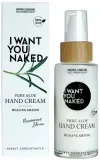 Крем для рук I Want You Naked Pure Aloe Healing Greens с алоэ розмарином и лимоном без воды 50 мл — фото 1