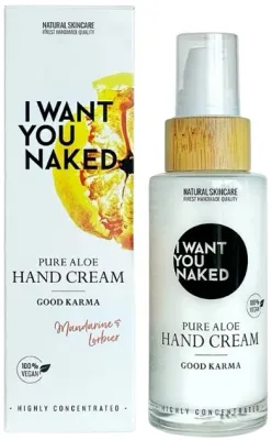 Крем для рук I Want You Naked Pure Aloe Good Karma с алоэ вера без воды 50 мл