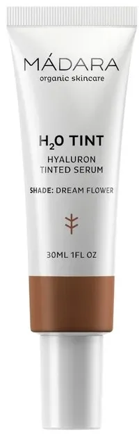 Madara Cosmetics Serum tonujące - Тонирующая сыворотка Madara H2O Tint Hyaluron Tinted Serum увлажняющая, 30 мл, оттенок 05 - Dream Flower