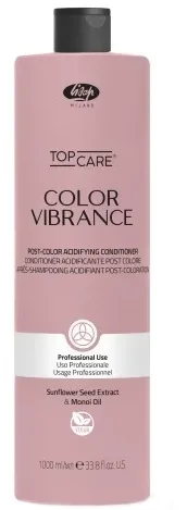 Закисляющий кондиционер после окрашивания волос Lisap Top Care Color Vibrance Post Color Acidifying Conditioner, 1000 мл