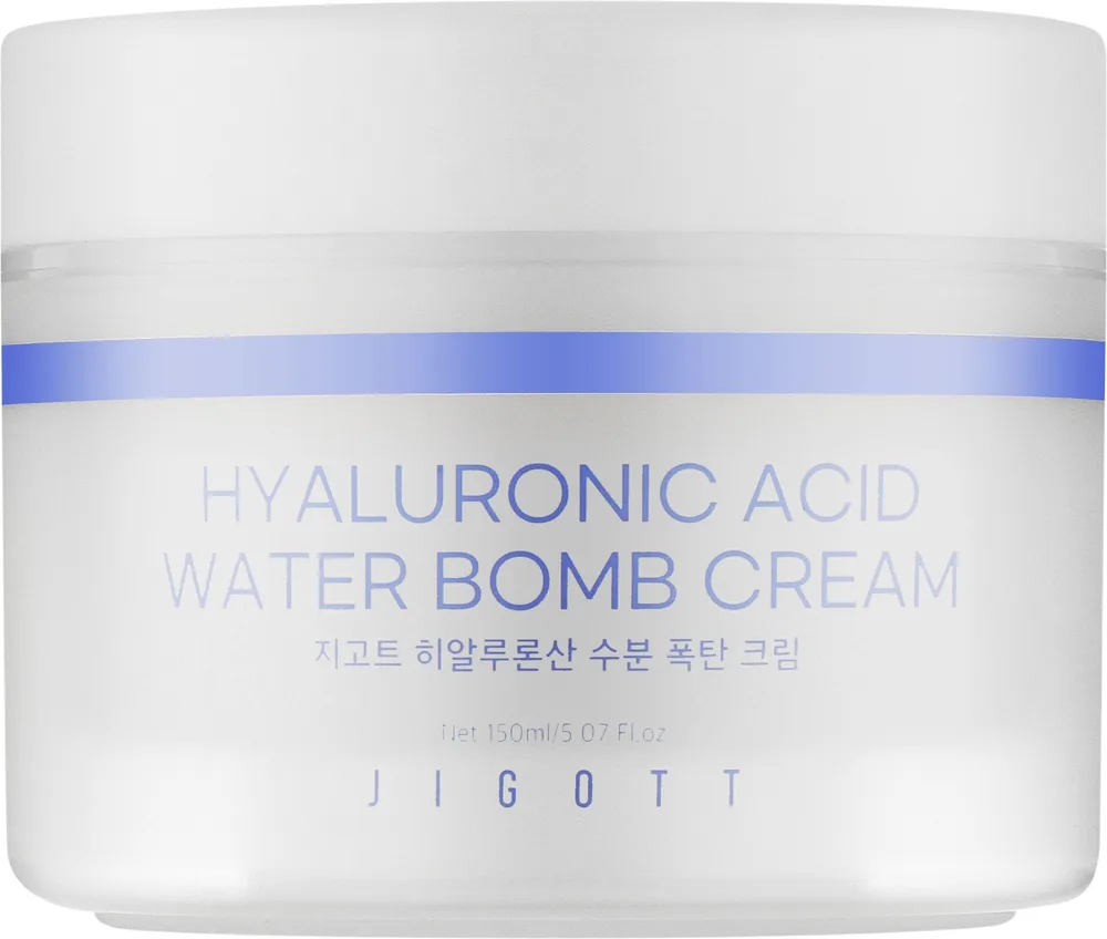 Крем для лица Jigott Hyaluronic Acid Water Bomb увлажняющий 150 мл