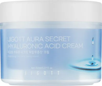Крем для лица Jigott Aura Secret Hyaluronic Acid увлажняющий с гиалуроновой кислотой 150 мл