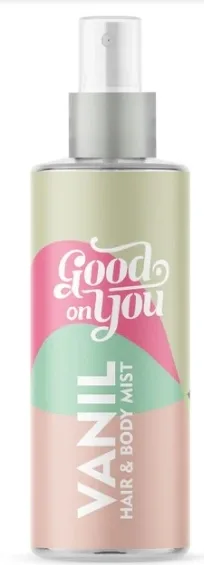 Спрей для волос и тела Good on You Vanil, кремовая ваниль и древесные тона, 150 мл
