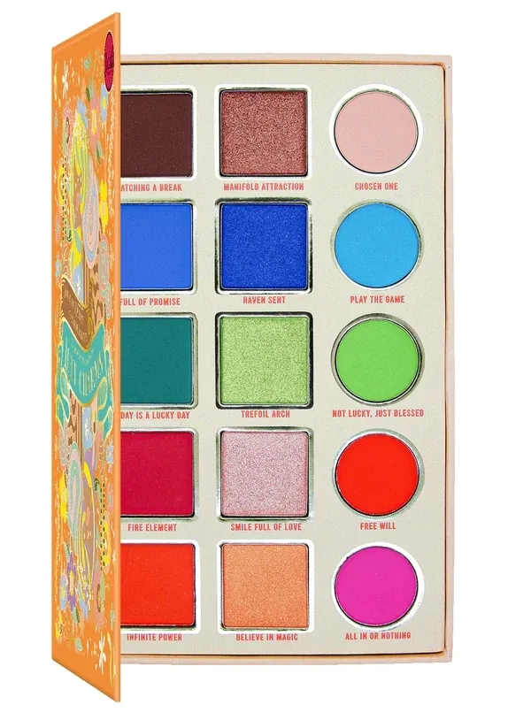 Тени для век J.Cat Beauty House Of Queens 15 Color, оттенок 101 - Luxy Charms