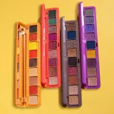 Палетка теней для век J.Cat Beauty Sweet Tooth 9 Shadow Palette Bar на девять оттенков, 7,2 г, оттенок 101 - Berry Cream — фото 2