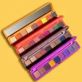 Палетка теней для век J.Cat Beauty Sweet Tooth 9 Shadow Palette Bar на девять оттенков, 7,2 г, оттенок 101 - Berry Cream — фото 3